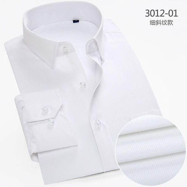

handsome french cuff men's dress long sleeve shirt regular fit male social wedding party cufflinks shirt plus size1, White;black