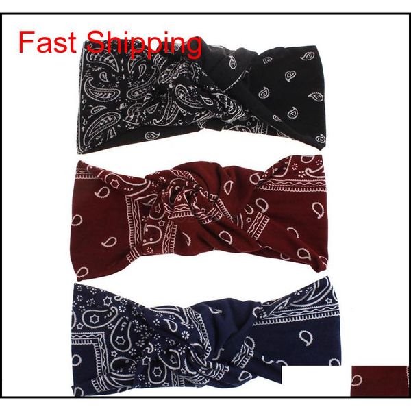 

bohemia designer knotted cross headband women striped hair accessories girls fashion head wrap elastic turban lux qylhak nana_shop, Silver