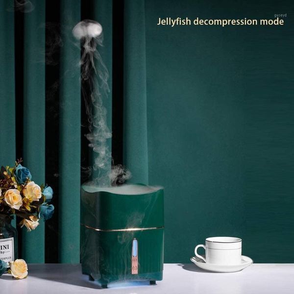

humidifiers 680ml humidifier unique jellyfish humidification method aroma diffuser cool mist maker air purifier with led1