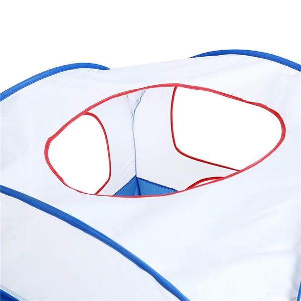 

children's tent train crawling tunnel ocean ball pool game house folding yurt to kids toys indoor outdoor fun interactive tent wmtfpl