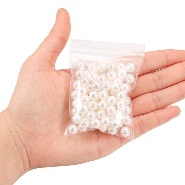 

10 400pcs lot 3 20mm straight holes acrylic imitation pearl beige bracelet round beads for diy craft jewelry making supplies h bbytwy
