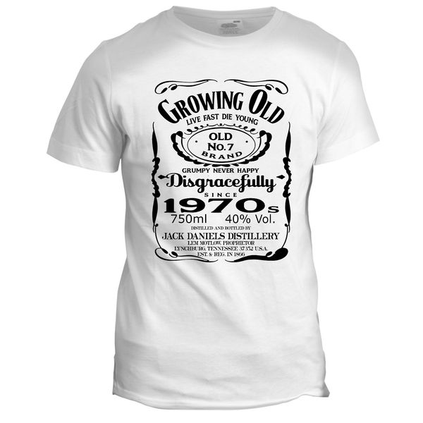 

new fashion brand t shirt growing old dads father grandad 70s birthday gift present biker polyester t shirts sport hooded sweatshirt hoodie