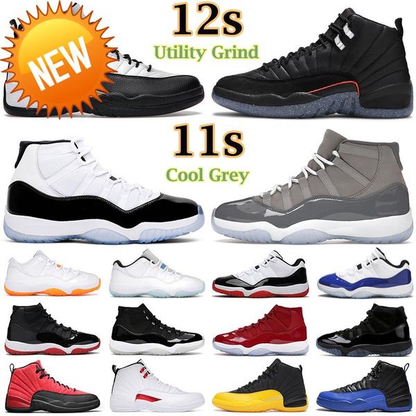 

mens basketball shoes 11s cool grey 11 bred concord space jam gamma blue bright citrus 12s royalty taxi utility grind twist 12 men women k