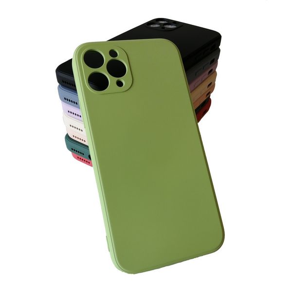 TPU Soft Phone Cases Rubik's Cube Flüssigsilikonhülle für iPhone 13 12 Mini 11 Pro Max Xr X Xs 7 8 6S Plus