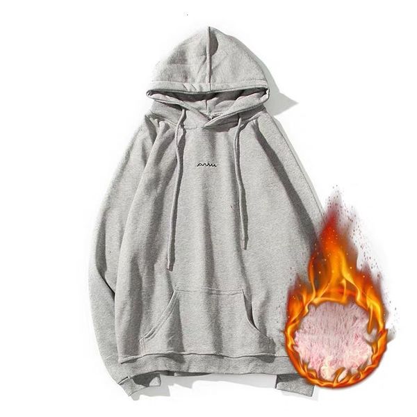 

2021 new privathinker black gray men korean letter printed man oversized sweatshirts autumn winter fleece women hoodies waai