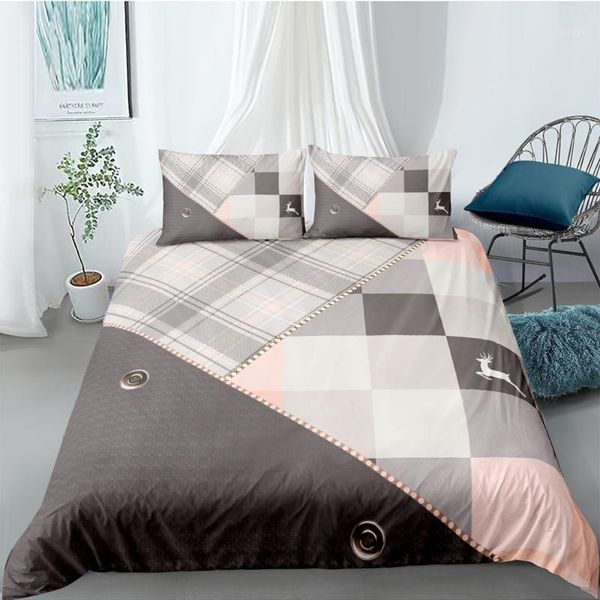 

lattice bedding set king creative high end beautiful duvet cover for girls  twin full single double unique design bed set1