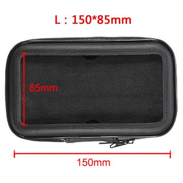 

universal bicycle waterproof bag mobile phone bracket bike mobile phone shockproof bicycle 3 sizes holder stand outdoor riding wmtyus