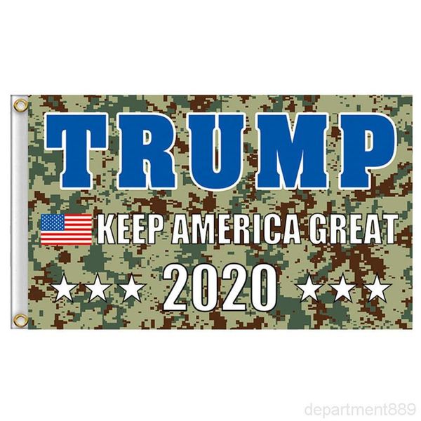 

a-90*150cm 2020 flags us election supplies make america great again trump president camouflage banner dha694