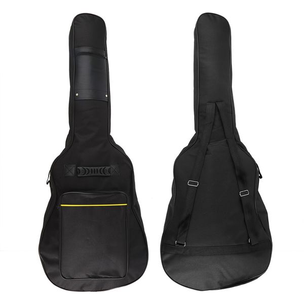 

1pc guitar bag 40 \ 41 \ акустическая гитара дважды ремни проложенный гитара мягкий чехол gig сумка рюкзак 17