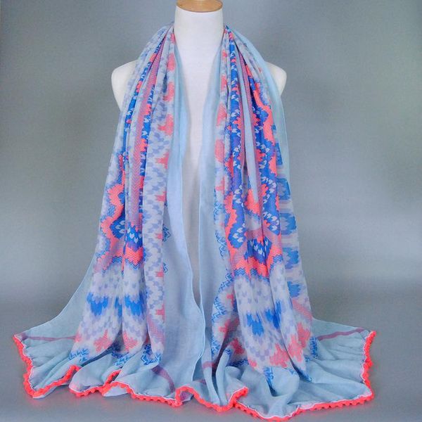 

5pcs/lot colourful ladies wrap classic scarves/scarf fashion print nice cotton shawls muslim hijab solid, Blue;gray
