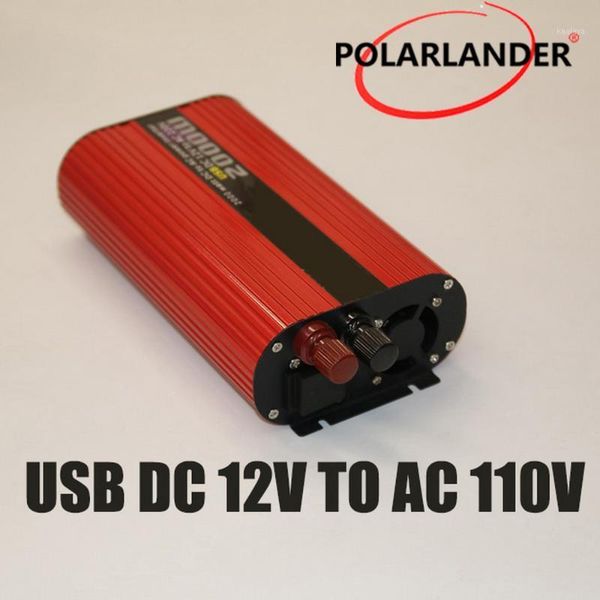 

red oval dual usb car converter power inverter dc 12v to ac 110v/ dc 24v to ac 110v/ 24v 220v/ 12v 220v/1