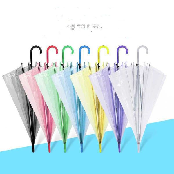 

selling transparent umbrella pvc jell umbrella for wedding decoration dance performance colorful umbrellas p props umbrella