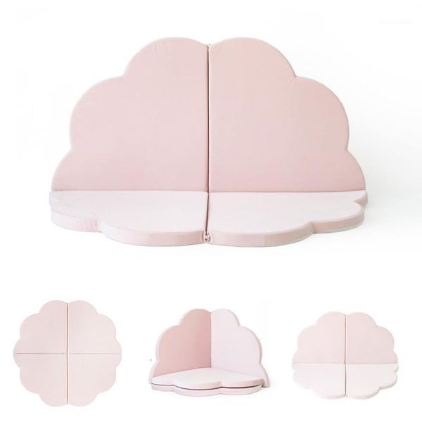 

carpets children land pad petal crawl thickening baby game non-slip climbing mat fold can wash and bed enclosure1