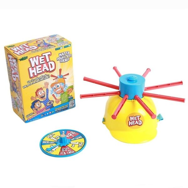

wet head hat wet funny challenge head toys water roulette game kid toys great game gags practical jokes y200428
