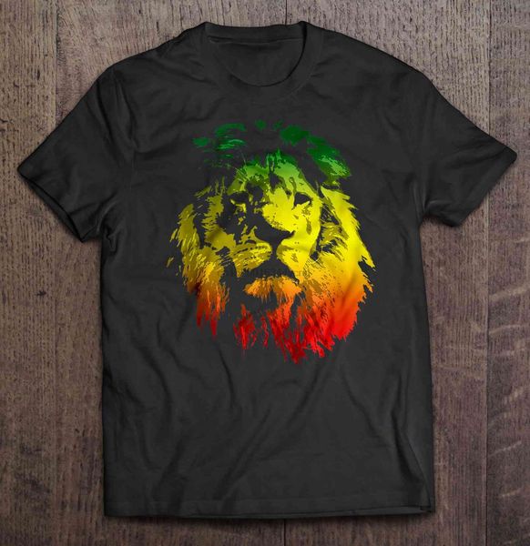 

дизайнеры балахон мужчины смешные моды rasta lion rastafari pride регги версия футболки толстовка