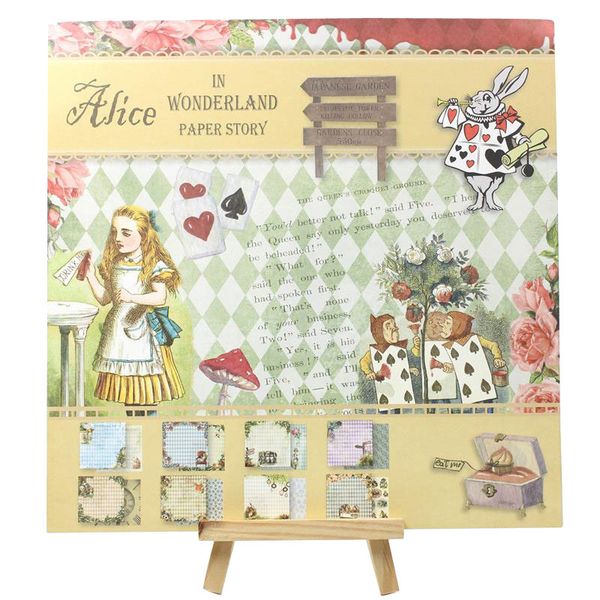 

ypp craft 24pcs single-side printed background paper creative papercraft art paper handmade scrapbooking kit set books 1019