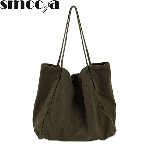 

hbp smooza women casual canvas handbag totes 2020 new large capacity ladies shopping