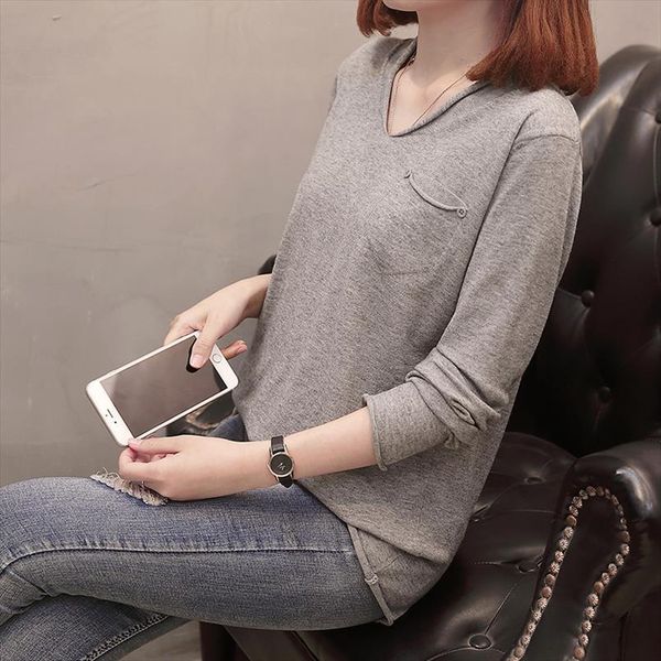 

plus size v neck knitted sweaters women 2020 autumn trendy loose solid korean pullover knitwear oversized female jumpers, White;black