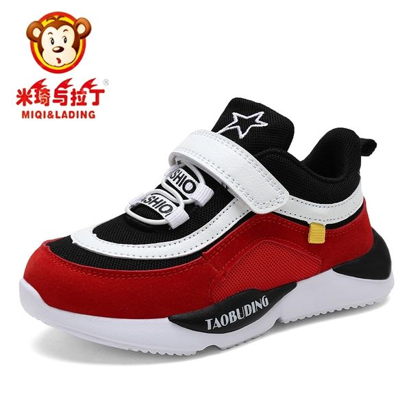 

kids shoes sneakers boys buty dziecko children sports tenis sapato infantil basket chaussures enfant garcon tenis menino calzado y200103, Black;red