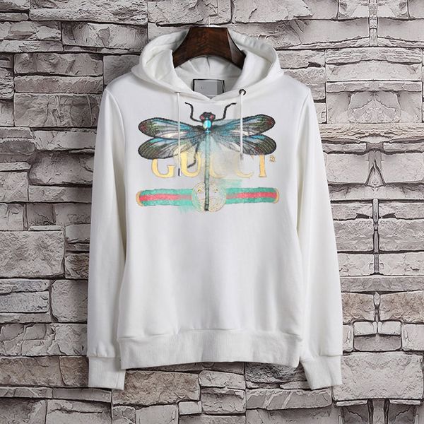 

uo2021 designer new men's sweater street fashion sweater tide brand sweater men's t-shirt trend european and american version, Black