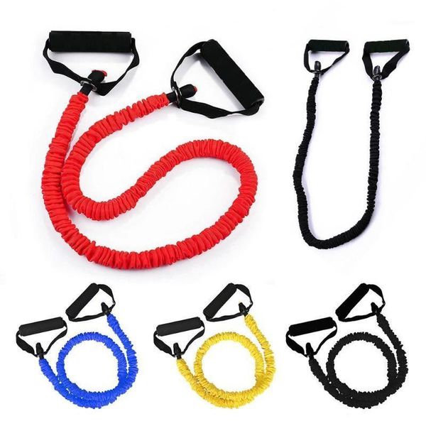 

resistance bands 5 levels with handles yoga pull rope elastic fitness exercise tube band for home workouts strength training1