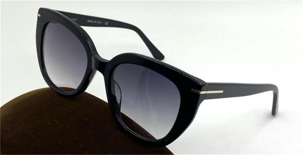 

new fashion design sunglasses 0845 cat eye frame popular avant-garde style outdoor uv400 protection glasses with case, White;black