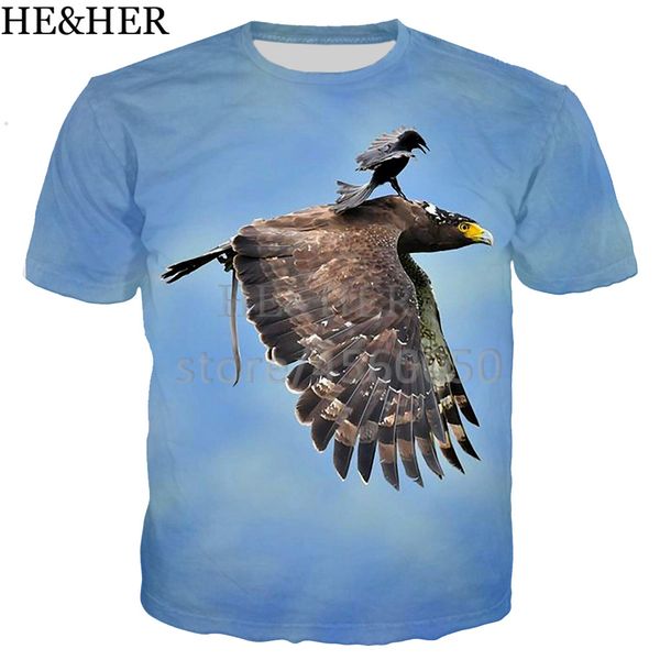 

interesting eagles summer cool for 3d print shirts anime anime humor men clothing