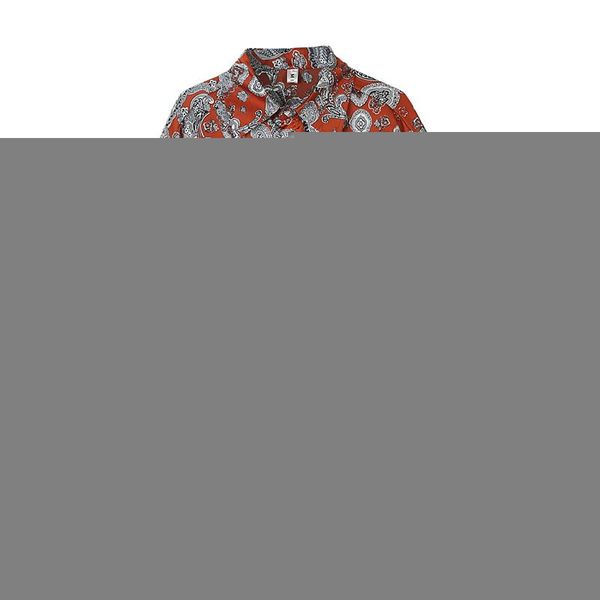 

new male satin style fashion streetwear dress shirts men vintage print loose casual long sleeve shirt, White;black