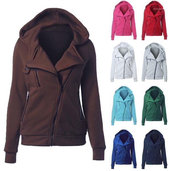 

fashion hoodies sweatshirts women long sleeve hoodies jackets zipper hoody jumper overcoat outwear harajuku female sweatshirts1, Black