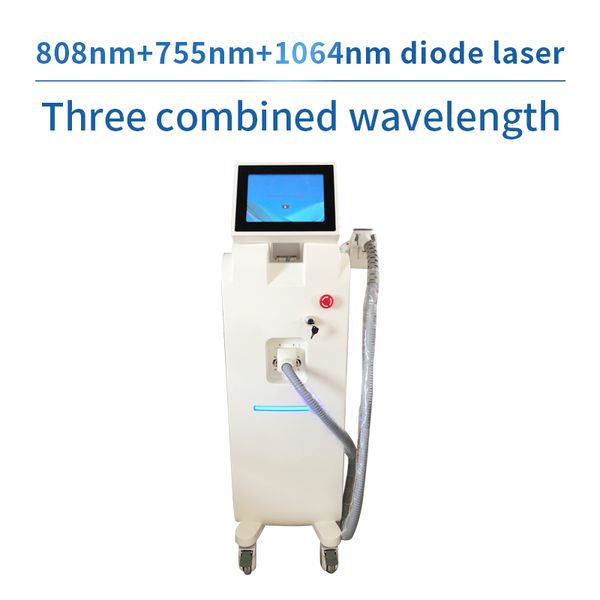 

powerful 808nm diode laser hair removal germany imported bars laser depilacion tec cooling beauty machine, Black