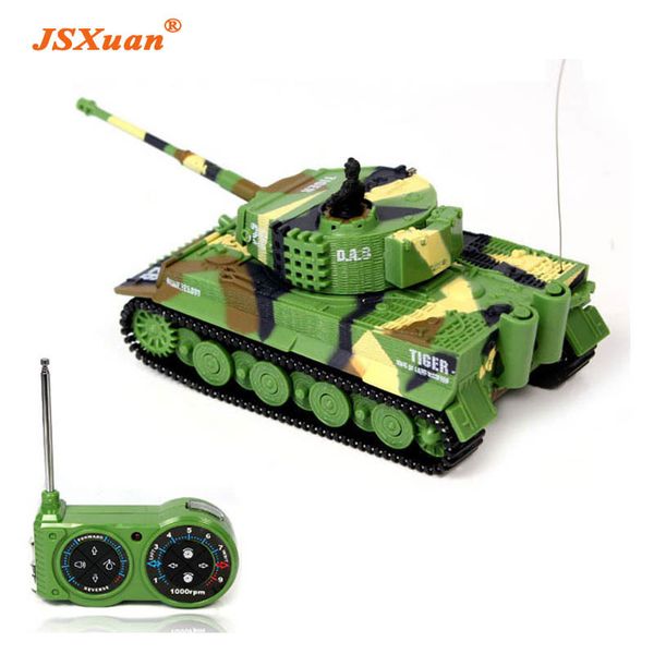 JSXuan Simulation Deutsch RC Tiger Tank 14 CH 1:72 Fernbedienung Simulierte Panzer Mini Tanks Für Kind Spielzeug Kinder Geschenk 201208