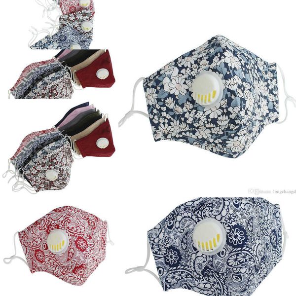 

washable reusable pm2.5 face dhl anti-dust masks mask valve protective cotton face masks cmt9k m9lk