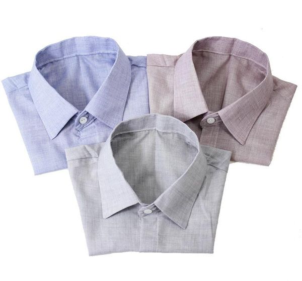 

neck ties jaderic 2021 men shirt fake collar tie vintage detachable false lapel blouse clothes accessories, Blue;purple