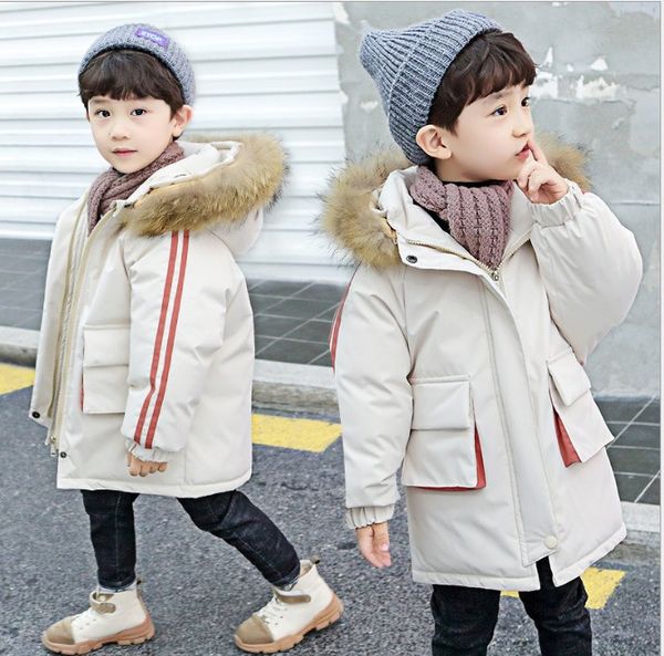 

baby children's clothing jacket 2020 fashion new style winter warm outwear boys and girls padded coat, Blue;gray
