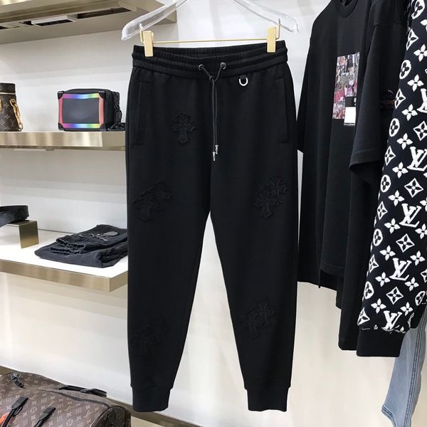 

ch / crosin 20 new style cross pants for men and women, Black