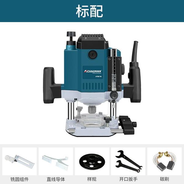 

power tool sets 1800w heavy duty plunge base router 1/2" collet