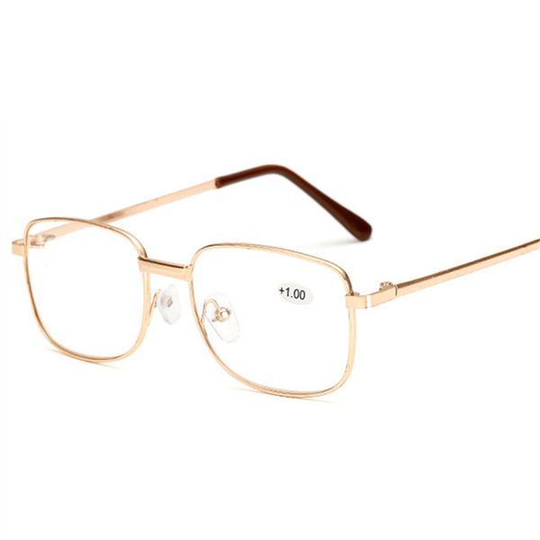 

reading metal frame xojox women prescription men glasses elderly presbyopic eyeglasses hyperopia diopter +1.5 2.0 2.5