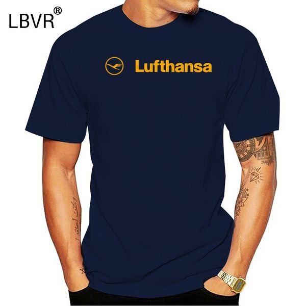 

lufthansa airlin new men's black t-shirt cotton 100% sport hooded sweatshirt hoodie