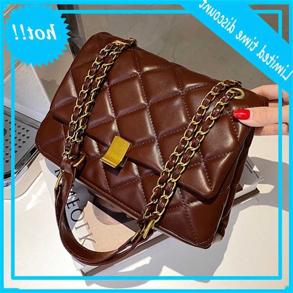 

luxury design diamond lattice women crossbody shoulder 2020 new fashion handbags totes ladies messenger bags female purses