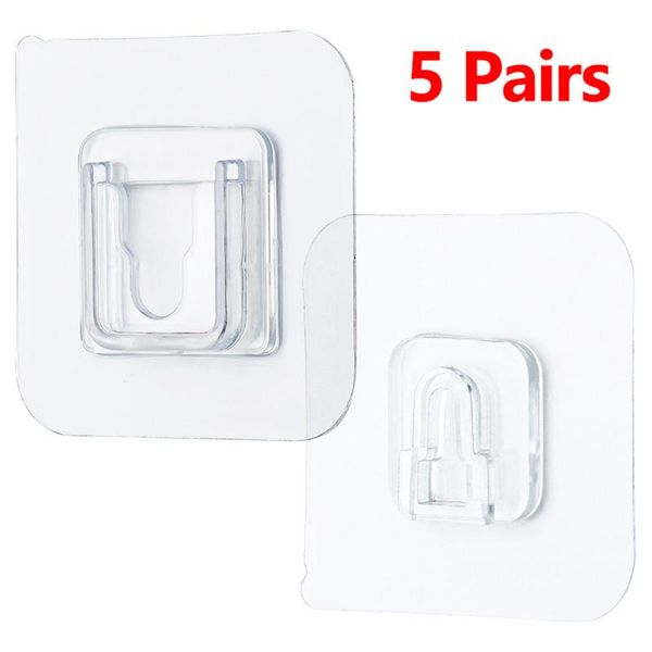 

hooks & rails double-sided adhesive hanger.strong kitchen bathroom stable home use