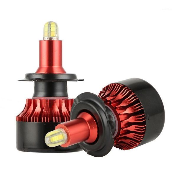 

car light 6500k 8-sides 3d led headlight conversion kit bulbs 120w 18000lm high power 6000k h7/h1 led accessories for car1
