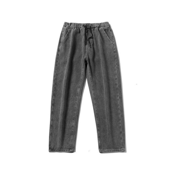 

2021 new men's thicken warm autumn winter new woman solid color korean streetwear jeans fashion denim pants h8dh, Blue