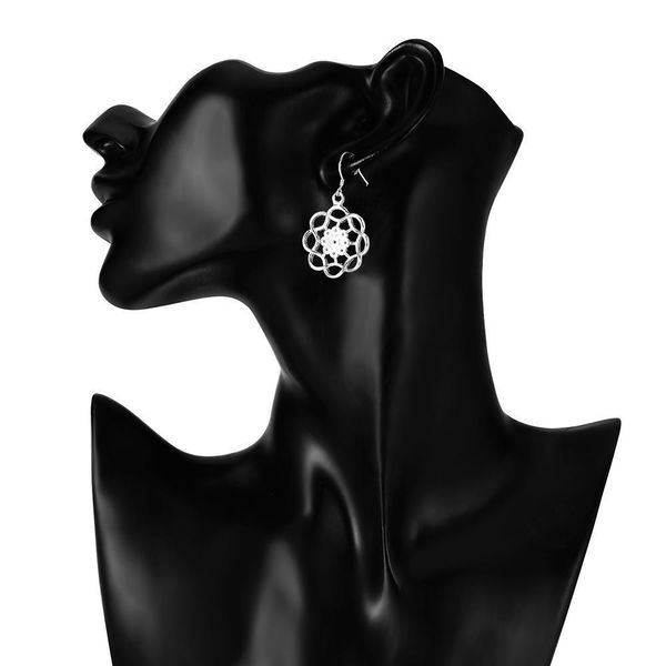 

wholesale for lady women silver color chinese knot earrings retro charms wedding nice cute bohemia fashion jewelry le063 h bbyepj, Golden