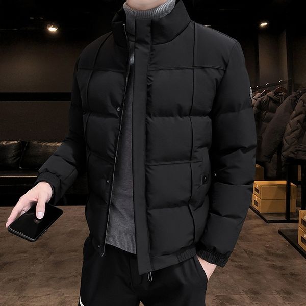 

qhht face north mens jackets luxury parkas jackets parka down coat brand for down jackets warm hooded keep men women luxury zipper thick coa, Black