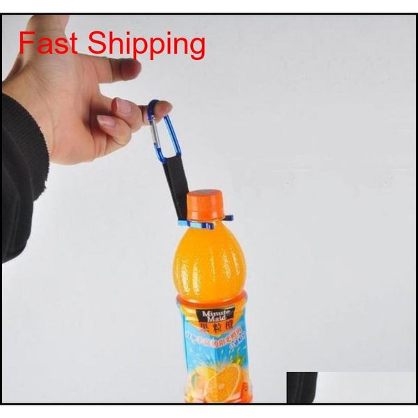 

200pcs locking carabiner clip water bottle buckle holder camping snap hook clip-on aluminum alloy clicp on cwgeu