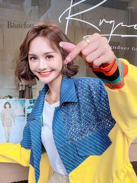 

2020 new arrival autumn women long beading adjustable waist coats1, Tan;black