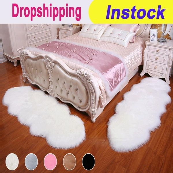 

warm carpets floor mat pad skin fur rugs soft faux sheepskin carpet rugs for home living room bedroom floor mats faux fur carpet1