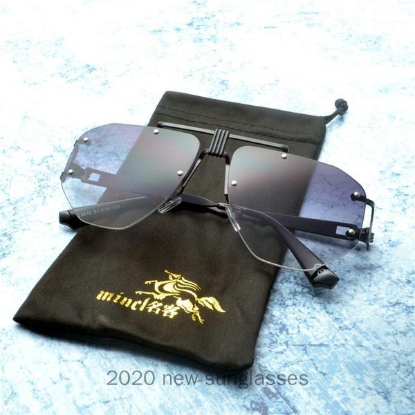 

oversized sunglasses women fashion one-piece large glasses frame retro men sunglasss gradient gary lens glasses uv400 nx1, White;black