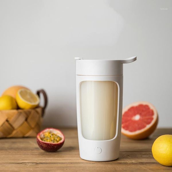 

blender abra-650ml usb charging mixing cup fruit soaking machine sports lemon kettle juice shake home travel camping portable drinki1