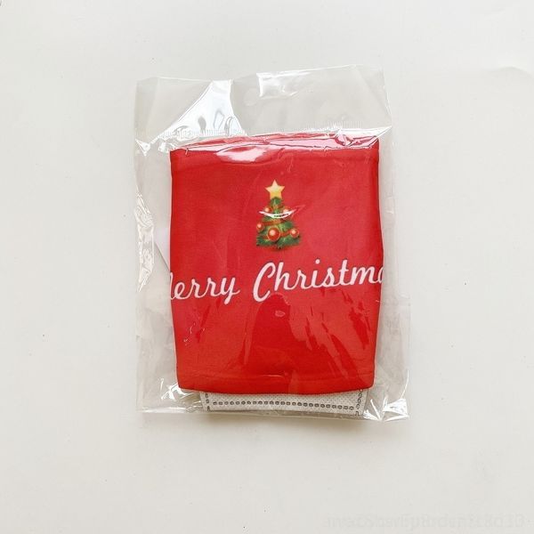 

deer snowflake halloween shipping anti dust 0xvma printed cartoon face mask santa claus masks washable christmas xmas ice